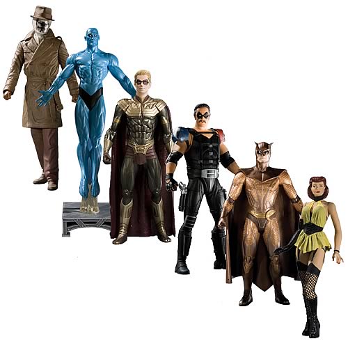 Watchmen Movie Action Figure Series 2 Revision 1 Case
